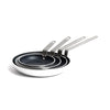 4pc Professional Non-Stick Aluminium Frying Pan Set with 4x Heavy Duty Frying Pans, 20cm, 24cm, 28cm and 32cm image 1