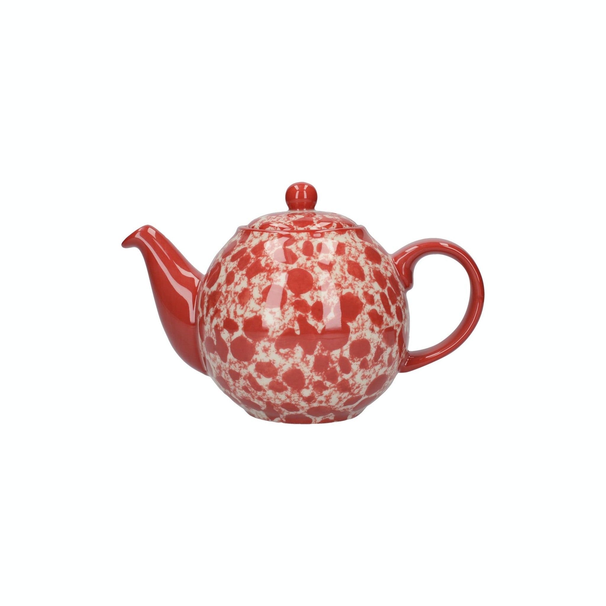 London Pottery Splash Globe 2 Cup Teapot Red CookServeEnjoy