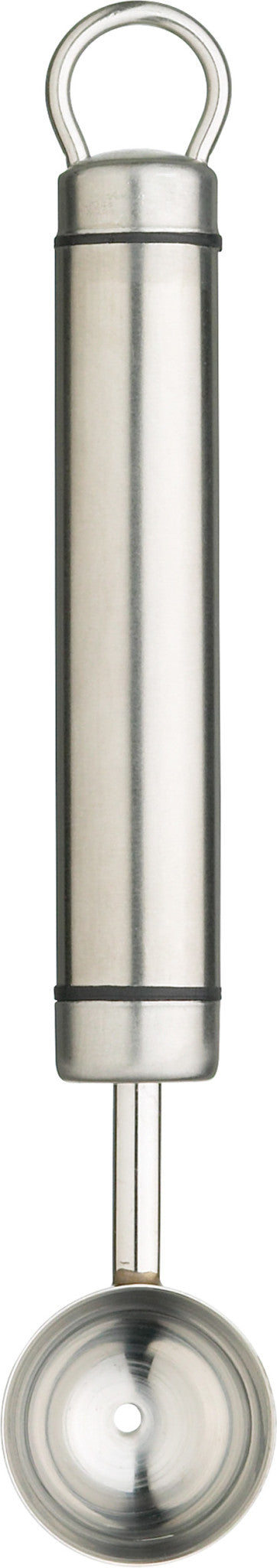 KitchenCraft Oval Handled Stainless Steel Melon Baller image 1