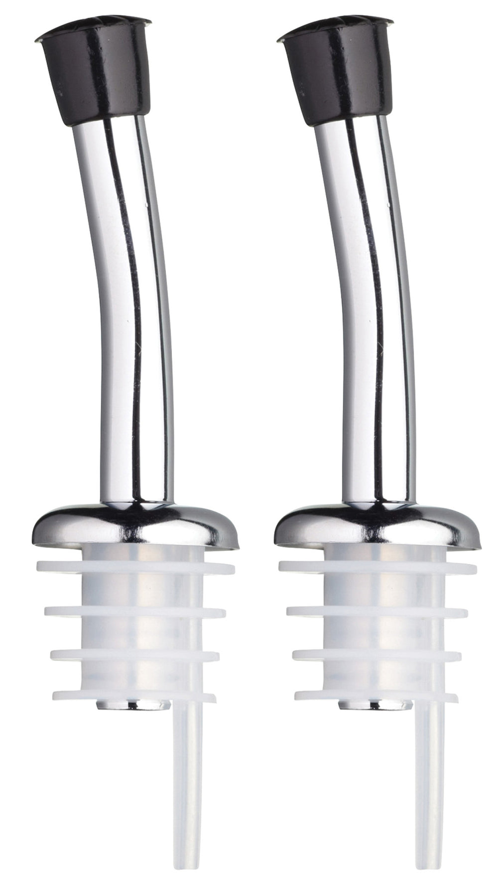 KitchenCraft Set of Two Bottle Pourer Spouts image 1
