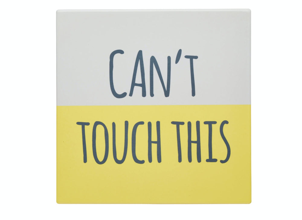 KitchenCraft Square Trivet with Humorous 