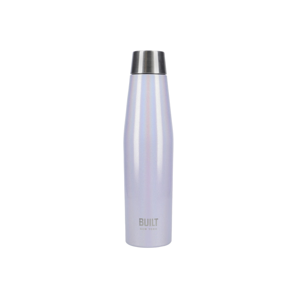 BUILT Apex 540ml Insulated Water Bottle, BPA-Free 18/8 Stainless Steel - Iridescent Lilac image 1