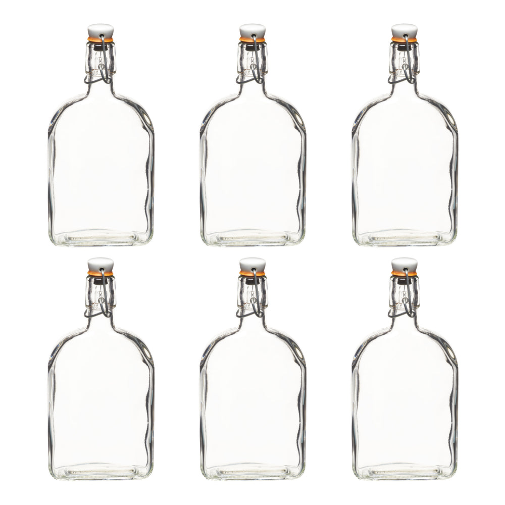 Set of 6 Home Made 500ml Sloe Gin Bottles image 1