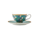 Maxwell & Williams Teas & C's Kasbah Mint 200ml Footed Cup and Saucer