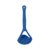 Colourworks Blue Silicone Potato Masher with Built-In Scoop image 1