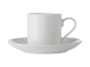 Maxwell & Williams White Basics Espresso Cup And Saucer image 1