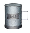 Industrial Kitchen Galvanised Metal Salt Dispenser Pot image 1
