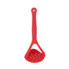 Colourworks Red Silicone Potato Masher with Built-In Scoop image 1