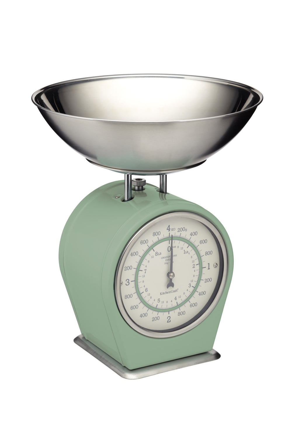Living Nostalgia Mechanical Kitchen Scales - English Sage Green image 1