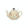 London Pottery Farmhouse 2 Cup Teapot Ivory Multi Spot image 1