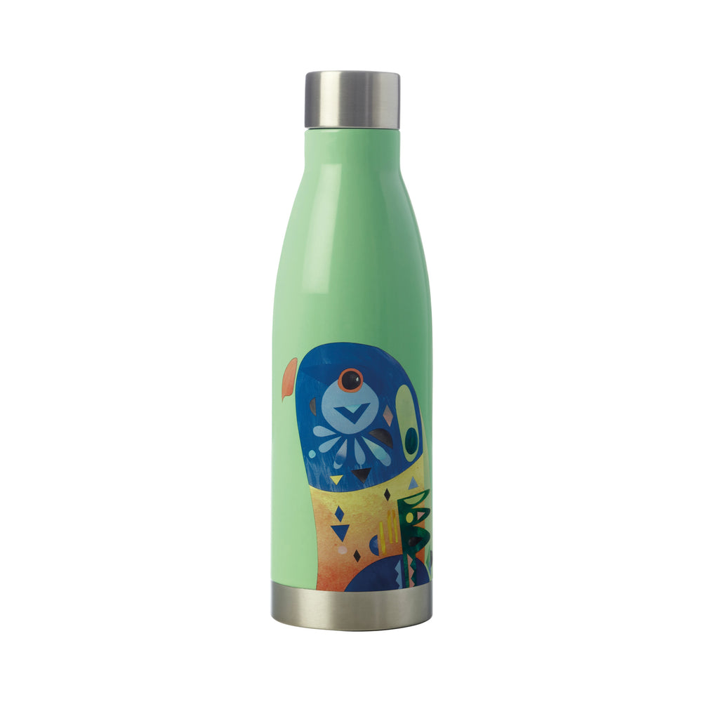 Maxwell & Williams Pete Cromer 500ml Lorikeet Double Walled Insulated Bottle image 1