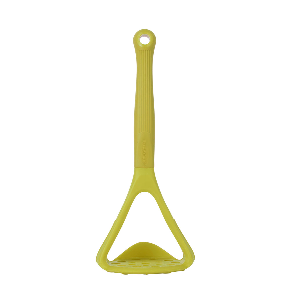 Colourworks Green Silicone Potato Masher with Built-In Scoop –  CookServeEnjoy