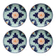 Set of 4 Maxwell & Williams Majolica 20cm Teal Side Plates