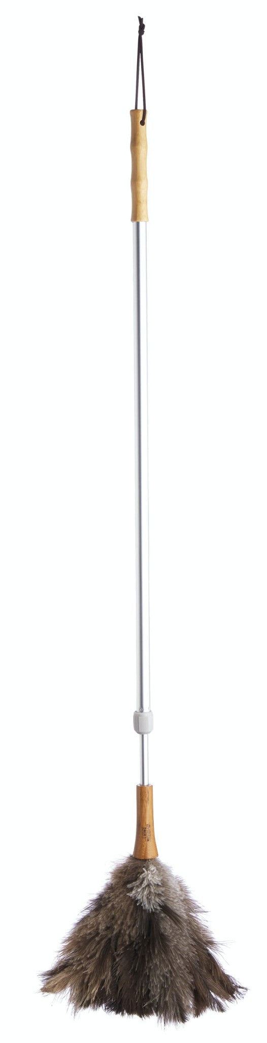 Living Nostalgia Genuine Ostrich Feather Duster with Telescopic Handle image 1