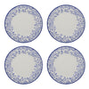 Set of 4 Victoria And Albert The Cole Collection Floral Dinner Plates image 1