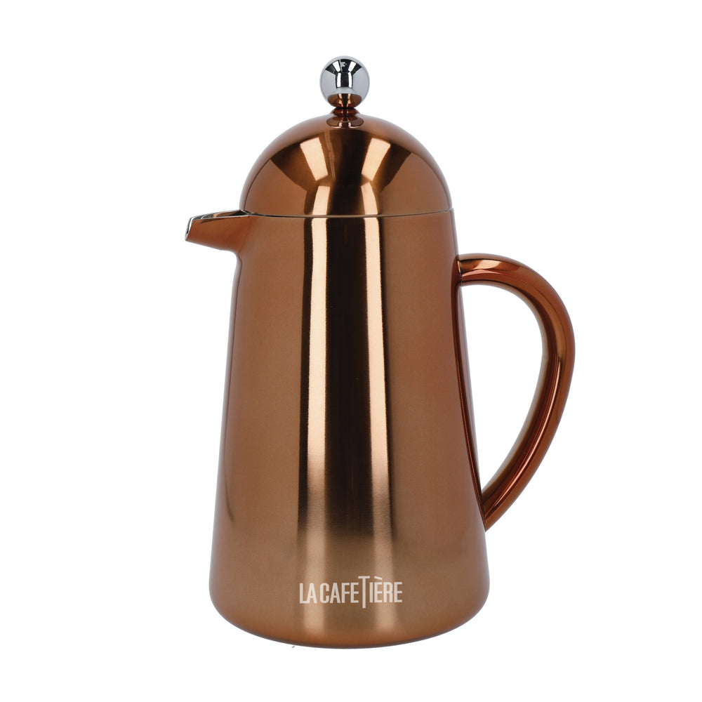 La Cafetière Havana 8 Cup Double Walled Cafetière - Copper Colour image 1