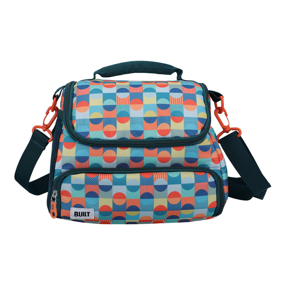 Built Retro 6 Litre Lunch Bag with Storage Compartment image 1