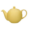 London Pottery Globe Yellow Textured Teapot with Strainer Spout - 4 Cup image 1