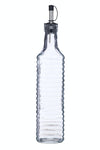 KitchenCraft World of Flavours Italian Ridged Glass Oil Drizzler image 1