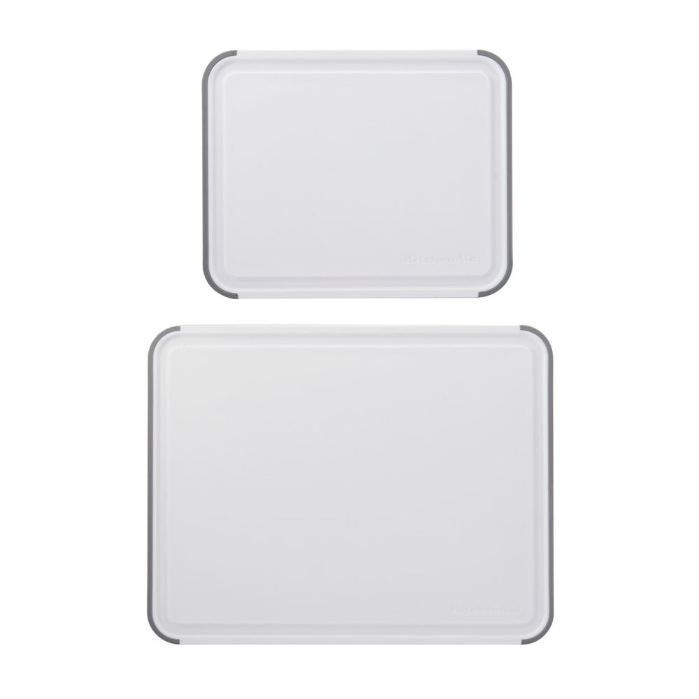 KitchenAid Classic 2pc Polypropylene Chopping Board Set,  20 x 25cm, 35 x 28cm image 1
