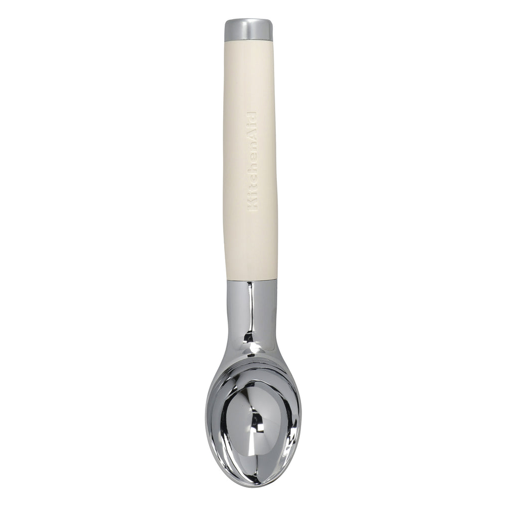 KitchenAid Stainless Steel Ice Cream Scoop – Almond Cream image 1