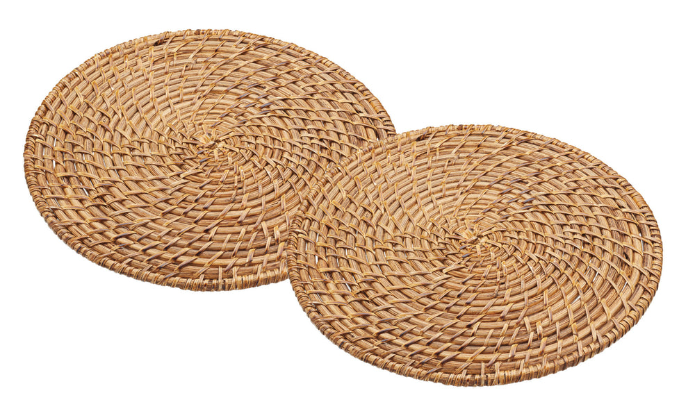 Artesà Set of 2 Bamboo Rattan Placemats image 1
