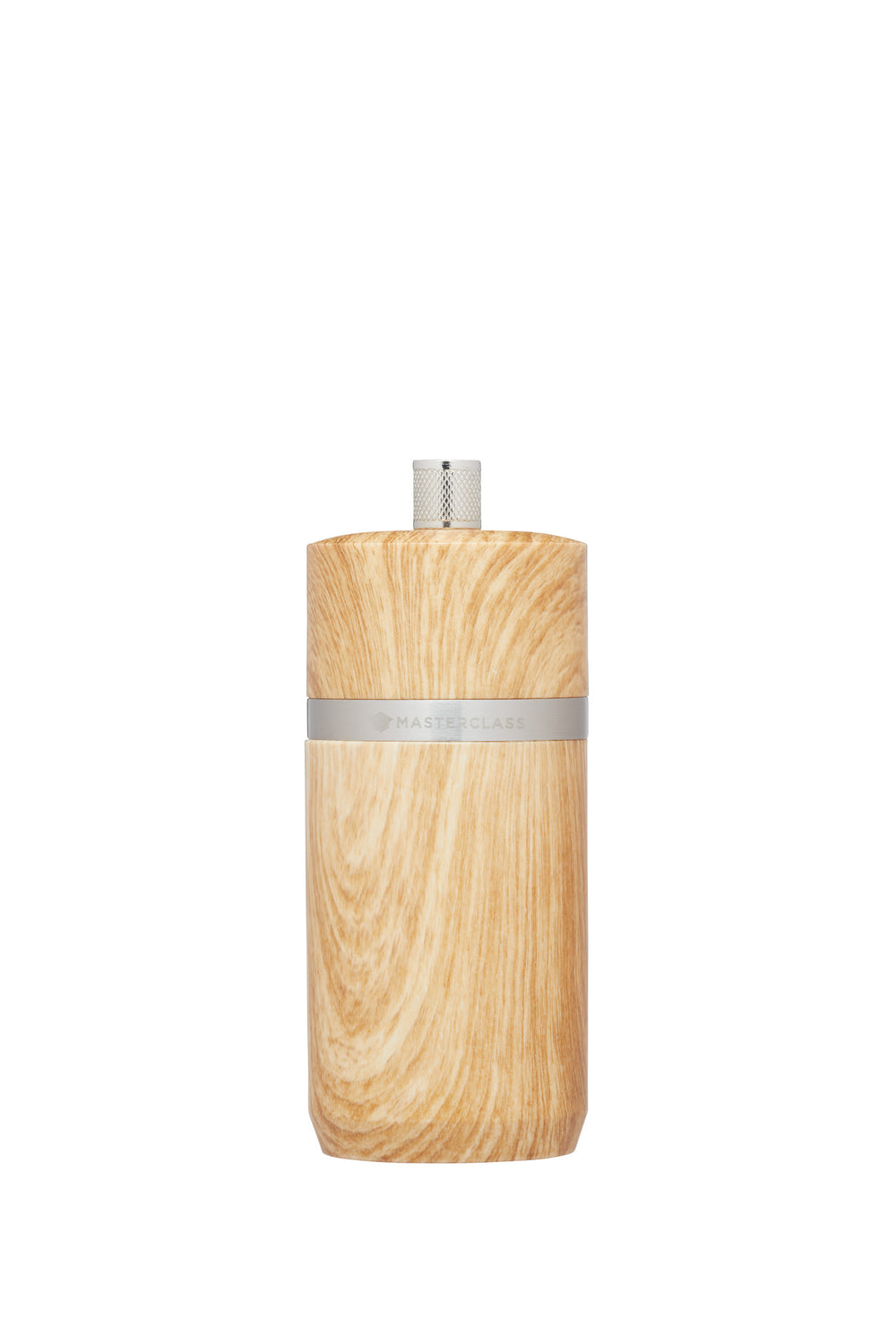 MasterClass Salt or Pepper Mill (12cm) - Beech Finish image 1