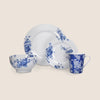 16pc Porcelain Dining Set with 4x 26cm Dinner Plates, 4x 19cm Side Plates, 4x 15cm Bowls and 4x 330ml Mugs - Hampton image 1