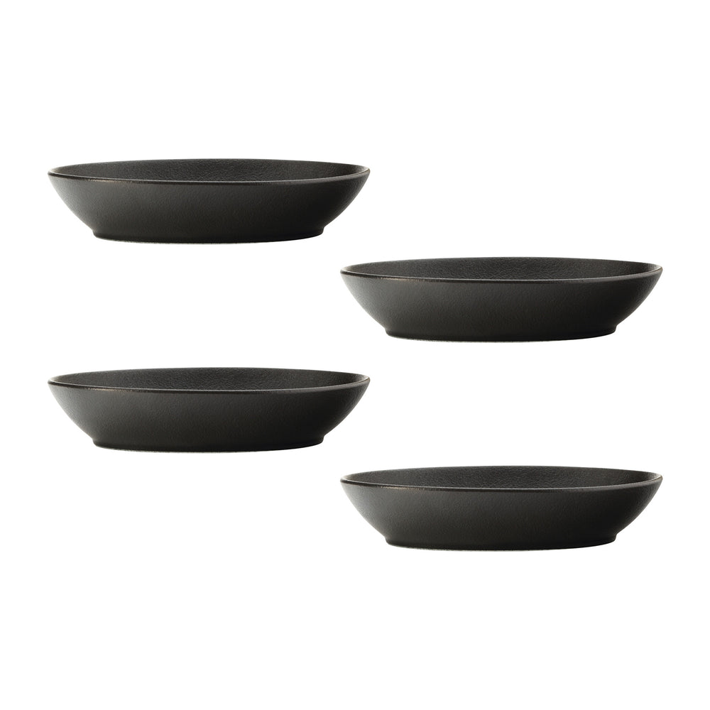 Set of 4 Maxwell & Williams Caviar 20cm Oval Bowls image 1