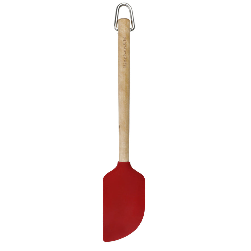 KitchenAid Birchwood Scraper Spatula - Empire Red image 1