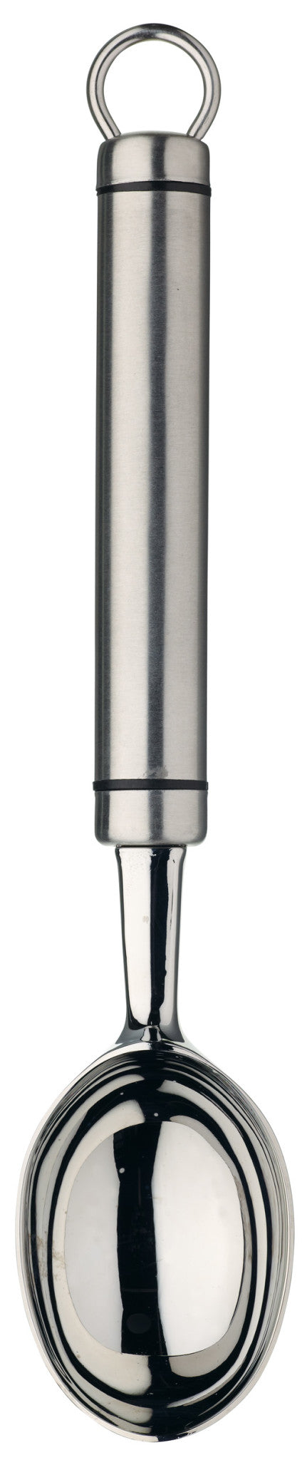 KitchenCraft Oval Handled Stainless Steel Ice Cream Scoop image 1