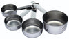 KitchenCraft Stainless Steel 4 Piece Measuring Cup Set image 1