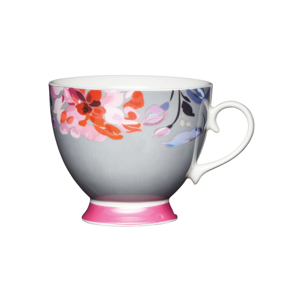 KitchenCraft China Floral Border Mug image 1
