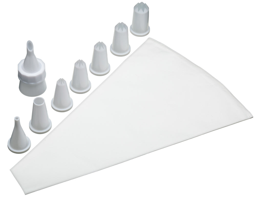 Sweetly Does It Plastic Piping Set With 8 Nozzles image 1