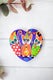 Maxwell & Williams Love Hearts Ceramic 10cm Cup Cup Cup Cakess Square Coaster