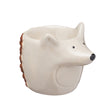 KitchenCraft Ceramic Hedgehog-Shaped Novelty Egg Cup image 1