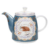 London Pottery Bell-Shaped Teapot with Infuser for Loose Tea - 1 L, Fox image 1