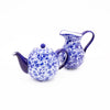London Pottery Splash® 2 Cup Teapot and Small Jug Set - Blue