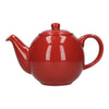 London Pottery Globe 8 Cup Teapot Red image 1