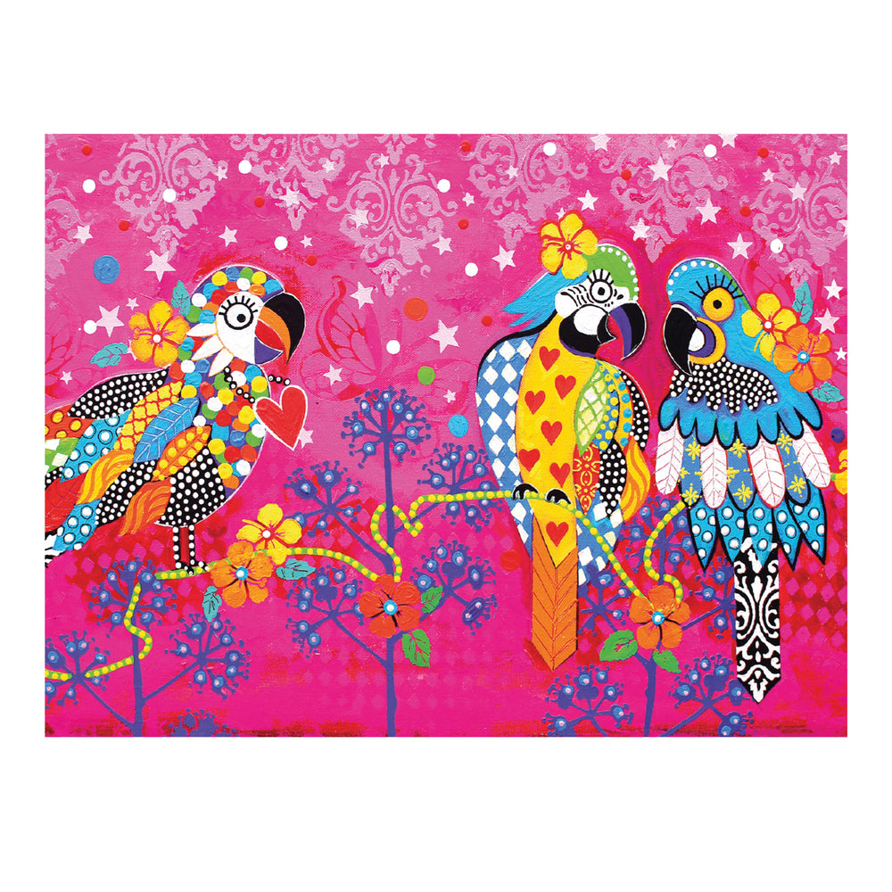 Maxwell & Williams Love Hearts Araras Tea Towel image 1