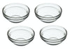 KitchenCraft Set of 4 Glass Pinch Bowls image 1