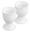 KitchenCraft Set of 2 White Porcelain Egg Cups image 1
