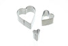 Sweetly Does It Set of 3 Heart Fondant Cutters image 1