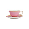 Maxwell & Williams Teas & C's Kasbah Hot Pink 200ml Footed Cup and Saucer image 1