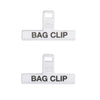 KitchenCraft Set of 2 Medium Plastic Bag Clips image 1