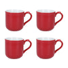 Set of 4 London Pottery Farmhouse® Mugs Red image 1