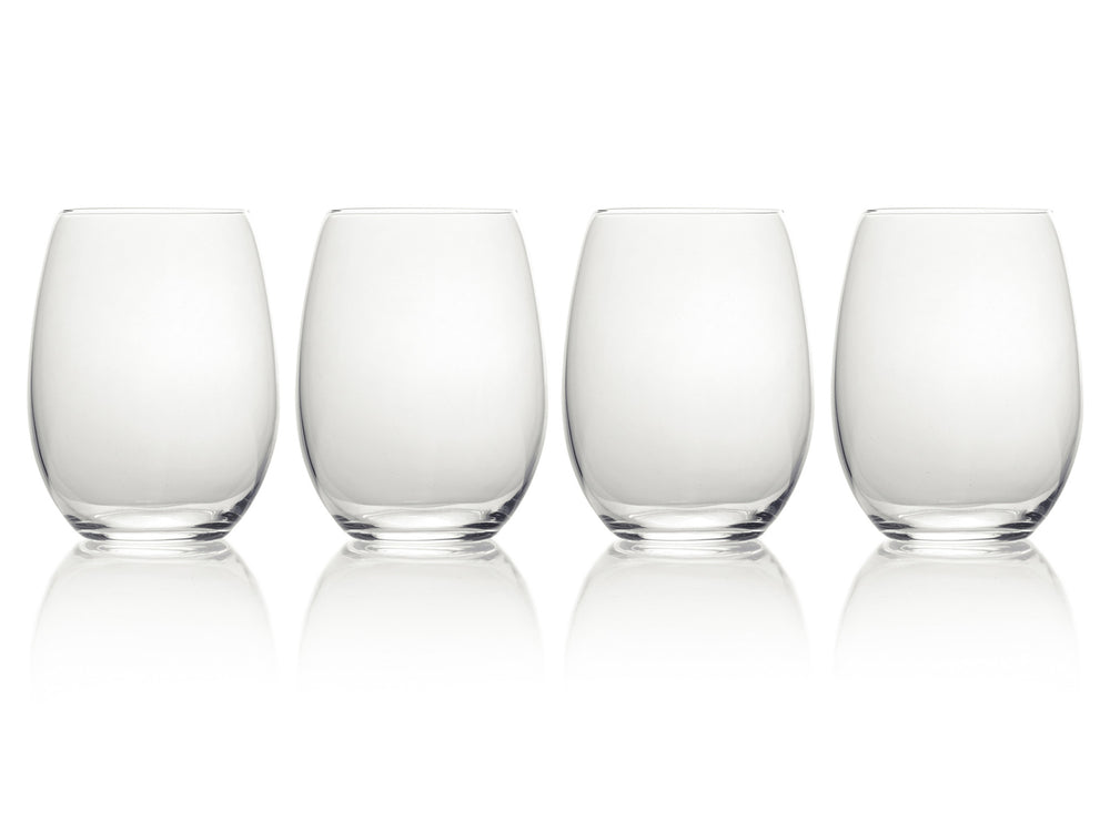 Mikasa Julie Set Of 4 19.75Oz Stemless Wine Glasses image 1