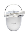 BarCraft Stainless Steel Ice Bucket with Lid and Tongs image 1