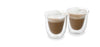 La Cafetière Double Walled Glass Cappuccino Cups - 200ml, Set of 2 image 1