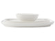 Maxwell & Williams White Basics Square And Rectangle Platter with Bowl